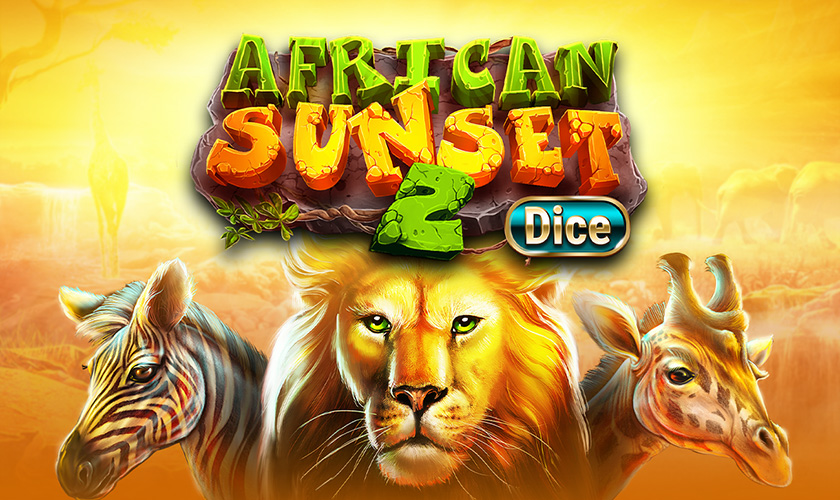 GameArt - African Sunset 2 Dice
